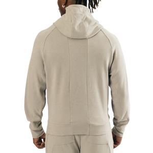 Sweat-shirts à capuche pour hommes en molleton French Terry 100% coton, sans cordon, épais, de haute qualité, surdimensionné pour hommes - Product Image 2