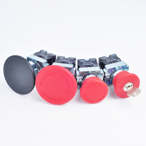 (XB2 Series XB2 BE101 BE102) 22Mm ชั่วขณะ1NO 1NC ปุ่มกดเปิดสวิทช์ล็อคตัวเองด้านล่างสำหรับปุ่มกดพลาสติก - Product Image 3