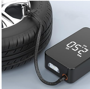Pompe à air Offre Spéciale Portable électrique automatique <span class=keywords><strong>gonfleur</strong></span> de <span class=keywords><strong>pneu</strong></span> affichage numérique Powerbank et fonction de préréglage de pression voiture - Product Image 4