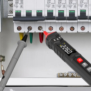 HABOTEST ปากกามัลติมิเตอร์แบบดิจิตอล HT121 DC 600V AC แรงดันไฟฟ้าความต้านทานความต่อเนื่องการทดสอบไดโอดสำหรับซ่อมอุปกรณ์อิเล็กทรอนิกส์ - Product Image 2