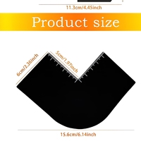 Kit professionnel de coiffure pour hommes : outils de façonnage de barbe, gabarit de coupe de cheveux, pochoir de barbier, peigne de toilettage pour la coupe et le coiffage des cheveux