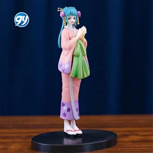 One Pieced Wano <span class=keywords><strong>Kuni</strong></span> Onigashima Kozuki Hiyori Standing Pose Figura Muñeca Ornamento Anime Venta al por mayor - Product Image 1