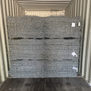 Nhiệm vụ nặng nề mạ kẽm gabion giỏ đá đầy 2x2x1 gabion hộp cho bờ sông bảo vệ - Product Image 6