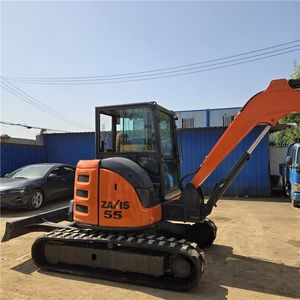 Miniexcavadora Hitachi ZX55US usada en Japón, miniexcavadoras Hitachi ZX55 ZX60 ZX70 ZX75 ZX120 ZX200 ZX350, horas de trabajo bajas listas para enviar - Product Image 5