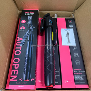 Elegante Palo Selfie y Trípode Plegable Todo en Uno con Apertura de un Toque y Control Remoto Inalámbrico Integrado - Product Image 5