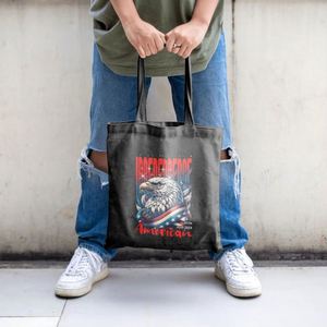 DLBZ Vente en gros de sacs fourre-tout en toile à poignée en corde, élégants, résistants, écologiques, durables, grande capacité, personnalisés pour la fête de l'Indépendance - Product Image 5