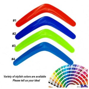 Boomerang de Plástico Personalizado en Forma de V para Niños, con Logotipo, Venta al Por Mayor, 29 cm, Juguete para Exteriores - Product Image 2