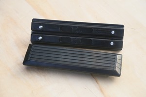 小型挖掘机钢轨用橡胶履带板300 400 450 500厘米导电橡胶履带板 - Product Image 5