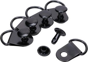 Pieces <b>Shoe</b> Boot Lace <b>Hooks</b> Buckle Rivets Loop Ring With Rivets <b>Shoe</b> Boot Buckle - Product Image 1