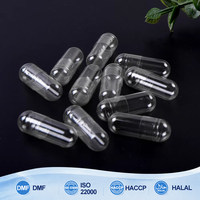 Capsules vides en HPMC végétales certifiées Halal, personnalisables en couleur, toutes tailles, avec impression de logo, vente en gros