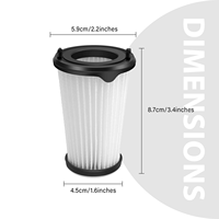 Filtre compatible avec les pièces Electrolux AEG AEF150 AEG CX7-2-45AN CX7-2-35FFP CX7-2-30GM accessoires d'aspirateur