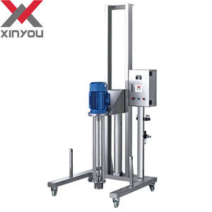 Homogeneizador DE ALTO cizallamiento neumático móvil de mezcla <span class=keywords><strong>a</strong></span> pequeñ<span class=keywords><strong>a</strong></span> escala de laboratorio - Product Image 6