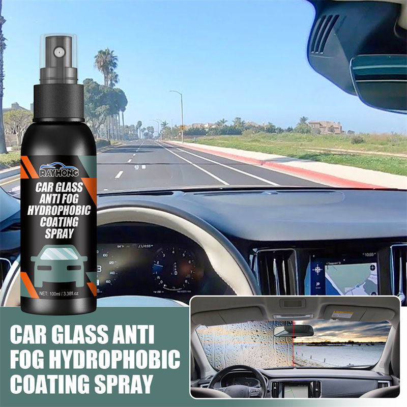 Spray per rivestimento idrofobo Anti-nebbia in vetro per auto