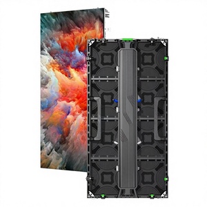 Mur vidéo LED extérieur P3.91 étanche pour scène, taux de rafraîchissement élevé 3840Hz, panneau d'écran LED léger pour centre commercial - Product Image 1