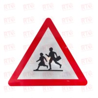 Feuille réfléchissante de qualité technique Traffic Street Men Work Sign Triangle Warning Sign