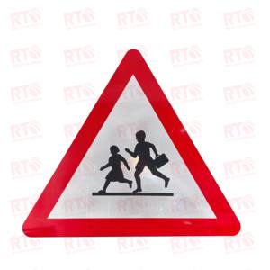 علامة عمل رجال الشوارع الهندسية علامة تحذير مثلث - Product Image 2