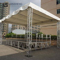 Soporte de iluminación exterior de aluminio Estructura de gabinete LED Truss para concierto en venta