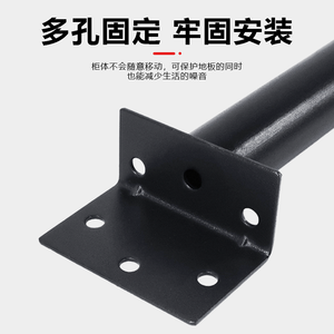 Cold Rolled Steel Furniture Legs Corner Bracket <b>Support</b> <b>Sofa</b> Bed Cabinet TV Stand Table Base Heavy Duty 1200 Jin Load - Product Image 3