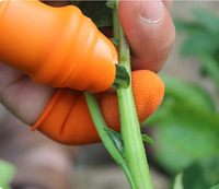 Duimmes Voor Tuinmes Tuinplanten Pluktrimgereedschap Siliconen Oogsten Duimvingermes Snijder Set