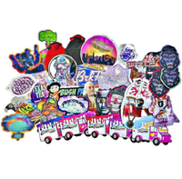 Impression personnalisée Fermeture à glissière de forme spéciale 3.5 7 14 28 g Sac en mylar découpé à l'épreuve des enfants de forme irrégulière mate en feuille pour bonbons comestibles