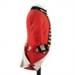 Manteau d'hiver sur mesure pour homme, uniforme de régiment britannique rouge, double boutonnage, style historique - Product Image 5