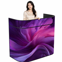 Pantalla LED P2.5 para cabina de DJ en interiores, ideal para alquiler en clubes nocturnos, bares y centros comerciales.