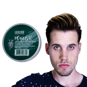 LUXLISS Hair Styling Wax prodotti a marchio privato Hair Styling Hold addensa Styling Balm Hair Wax Gel for Men