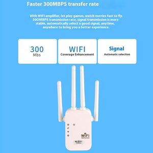 Bốn ANTEN 300M không dây Repeater 4 gam Mạng Booster Home <span class=keywords><strong>Wifi</strong></span> tín hiệu khuếch đại thông qua tường tín hiệu Extender <span class=keywords><strong>Wifi</strong></span> Booster - Product Image 6