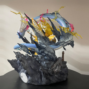 Figurine LED Lumineuse Dragonite Famille 30cm, Statue Anime Pokémon avec <span class=keywords><strong>Dratini</strong></span> & Dragonair, Modèle de Collection en PVC - Product Image 5