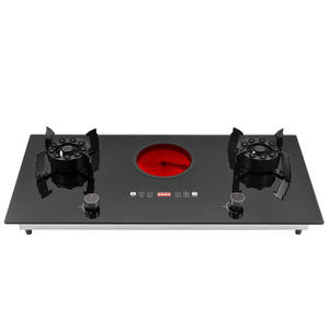 Masa üstü/mutfak pişirme elektrikli inşa ve 3 gaz sobası 1 elektrikli gaz ocağı Cooktops ile gazlı ocak ocak - Product Image 3