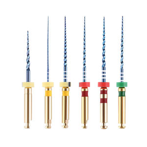 Limes de canaux radiculaires dentaires en acier inoxydable nickel-titane de 1,0 mm coniques, instruments manuels d'élargissement pour soins bucco-dentaires - Product Image 1