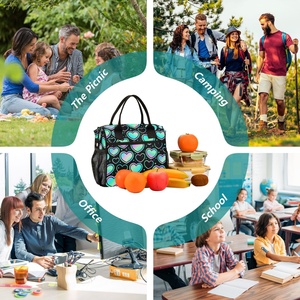 Sac isotherme portable personnalisé pour pique-nique et livraison de repas en extérieur, vente en gros d'usine - Product Image 2