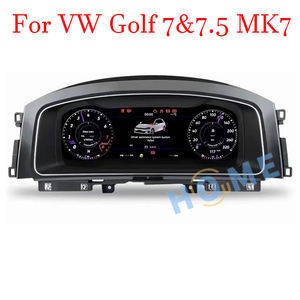 Dernier panneau de compteur de vitesse d'instrument de cluster virtuel numérique de voiture d'origine pour VW <span class=keywords><strong>Golf</strong></span> 7 R <span class=keywords><strong>Golf</strong></span> 7 MK7 <span class=keywords><strong>GTi</strong></span> tableau de bord LCD intelligent - Product Image 2