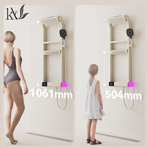 ชุดฝักบัวติดผนังอัจฉริยะ YaKe แบบมัลติฟังก์ชั่น พร้อมระบบควบคุมอุณหภูมิแบบคงที่ และระบบฝักบัวแบบเรนชาวเวอร์ - Product Image 3