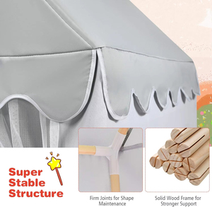 Tente pour bébé, maison pour enfants, petite maison pour filles, maison de jeu pour enfants, parc de jeux pour bébés, tente de jeu en plein air - Product Image 3