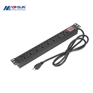 Phổ Anh 8 cách Rack mount chuyển đổi phân phối điện đơn vị PDU ổ cắm - Product Image 1