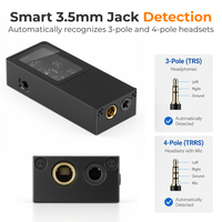 Nuevo DAC USB-C HiFi ES9039Q2M, Decodificador DSD512, Salida Dual Balanceada 4.4 + 3.5, Adaptador de Audio Portátil de Aluminio, Logotipo Personalizado OEM