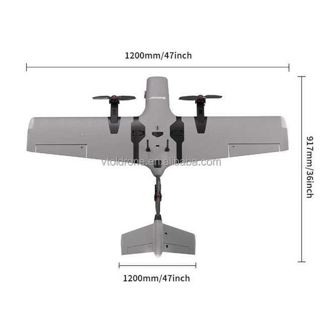 Vertical Flexibility Vtol Fixed-Wing Drones with FEndurance to Revolutionize Global Aerial Mapping & Delivery