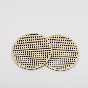 Al por mayor personalizado redondo de 4 pulgadas de madera Cruz puntada - Product Image 3