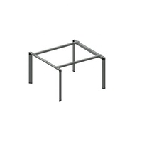 Pied de table pliante en acier métallique à cadre en acier de haute qualité