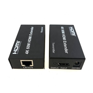 ใหม่<span class=keywords><strong>ราคา</strong></span>โรงงาน4พัน <span class=keywords><strong>HDMI</strong></span> ถึง RJ45 Extender สองคู่บิด CAT6<span class=keywords><strong>สาย</strong></span>สำหรับ60เมตรสัญญาณเครื่องขยายเสียง <span class=keywords><strong>HDMI</strong></span> Extender - Product Image 2