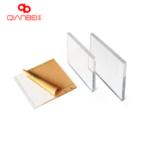 Plaque en acrylique coulé transparente PMMA, épaisseurs 1mm, 2mm, 3mm, dimensions 1220*2440 (4x8ft), vente en gros directe usine