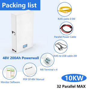 Pack de batterie Rechargeable à Cycle profond Lifepo4 24 V 100ah 24 v 200ah Lifepo4 batterie de stockage d'énergie 48v Batteries Lithium-Ion - Product Image 5