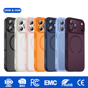 Coque de protection intégrale antichoc et anti-chute pour iPhone 18 Pro Max avec protection surélevée de l'objectif de l'appareil photo – Vente en gros - Product Image 1