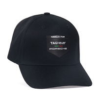 Gorras para Hombre de 5 Paneles, Gorra Deportiva Negra, Gorra de Béisbol Estilo Urbano con Letras de Moda Bordadas, Logotipo con Letras Bordadas
