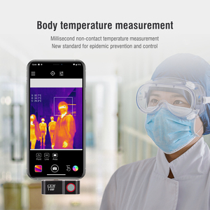 T09F กล้องความร้อนปรับแต่งได้120X90 IR ความละเอียด25Hz การวัดอุณหภูมิซ่อมมือถือ OEM ODM สนับสนุน T-09F พลาสติก T - Product Image 5