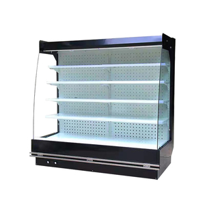 Refrigerador Vertical Comercial con Enfriamiento por Aire para Exhibición de Frutas y Verduras en Supermercados - Product Image 4
