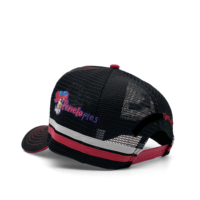 Casquettes en maille personnalisées avec broderie et impression, 5 panneaux, profil haut, style country, casquettes de camionneur à visière sandwich, Australie