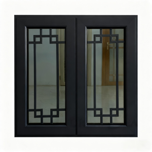 Finestra a Battente in Alluminio Nero Antiuragano ad Alto Impatto, Profilo Sottile in Lega di Alluminio da 50 mm, Modello S per USA - Product Image 5