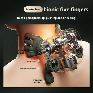 Masajeador Eléctrico Vibrador <span class=keywords><strong>2026</strong></span>, Alivio Corporal, Masajeador Shiatsu Portátil de Tejido Profundo para Cuello y Hombros con Calor - Product Image 4